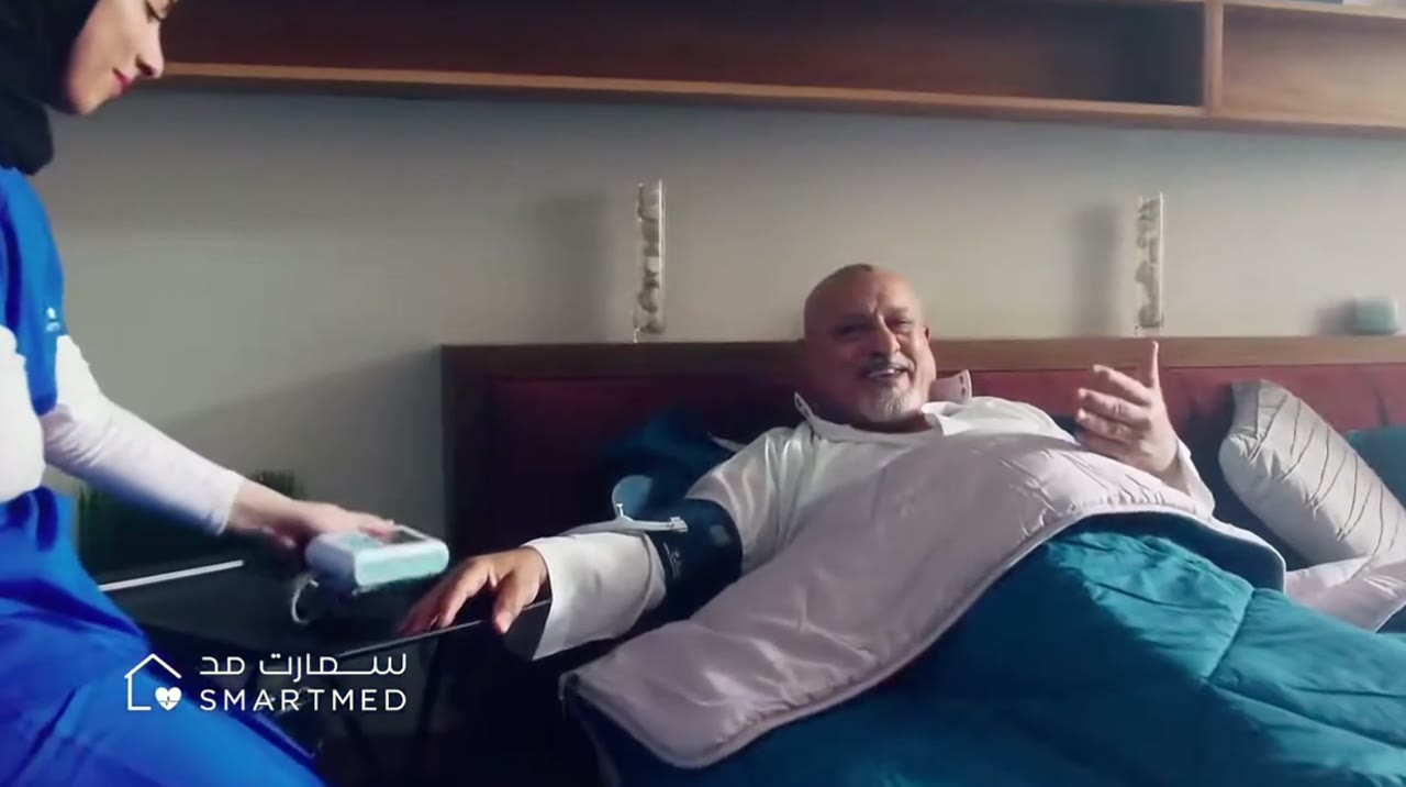 SmartMed clinician providing care